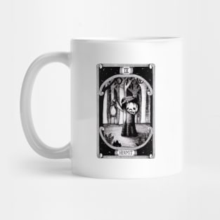 The Hermit tarot card Mug